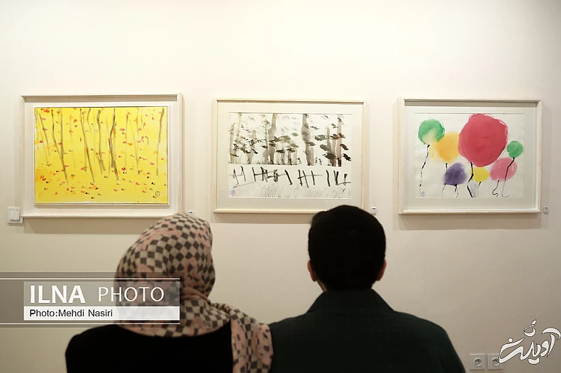 (تصاویر) نمایشگاه نقاشی مریم حیدرزاده